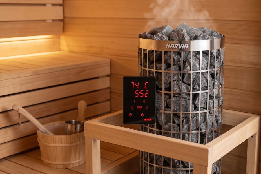elektrischer Saunaofen für Gartensauna