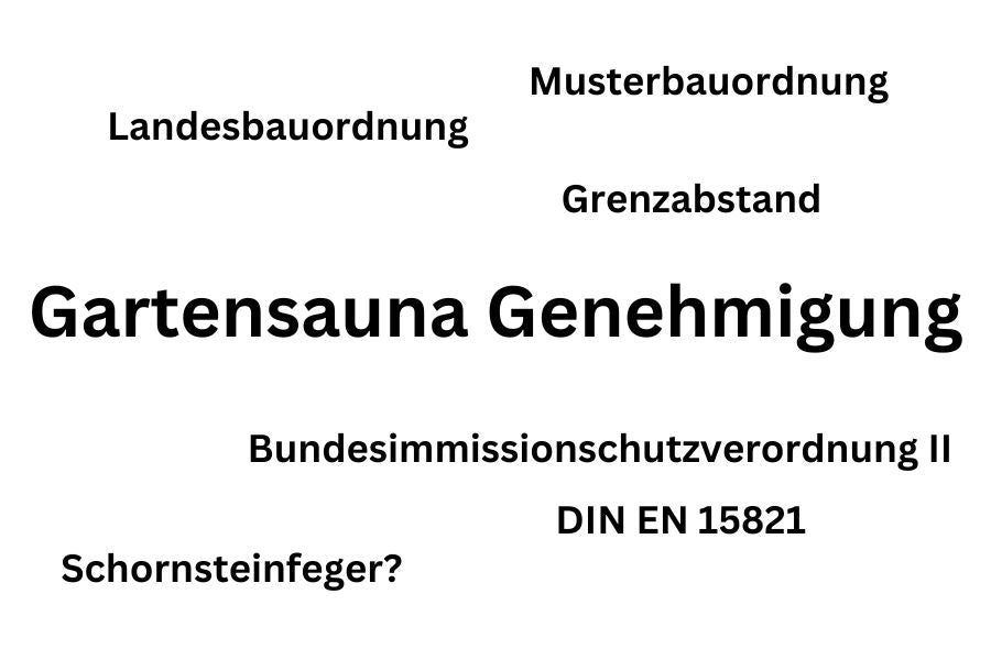 Gartensauna Baugenehmigung: alle 16 Bundesländer (2026)