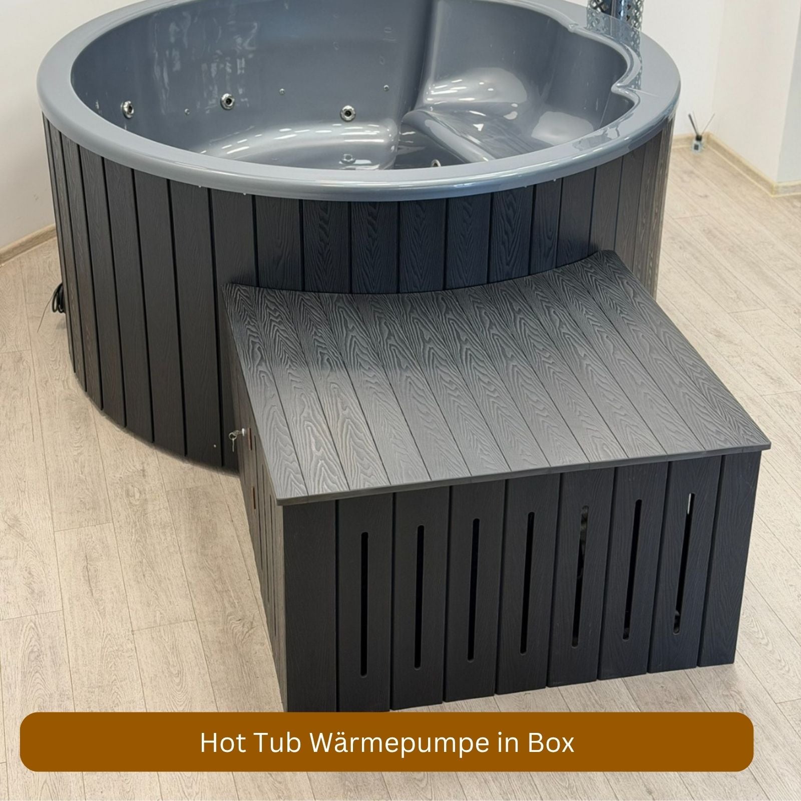 Spawer Ice Bath Hot Tub Waermepumpe